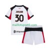Maillot de Foot AC Milan Ardon Jashari 30 Enfant Exterieur 2025/26